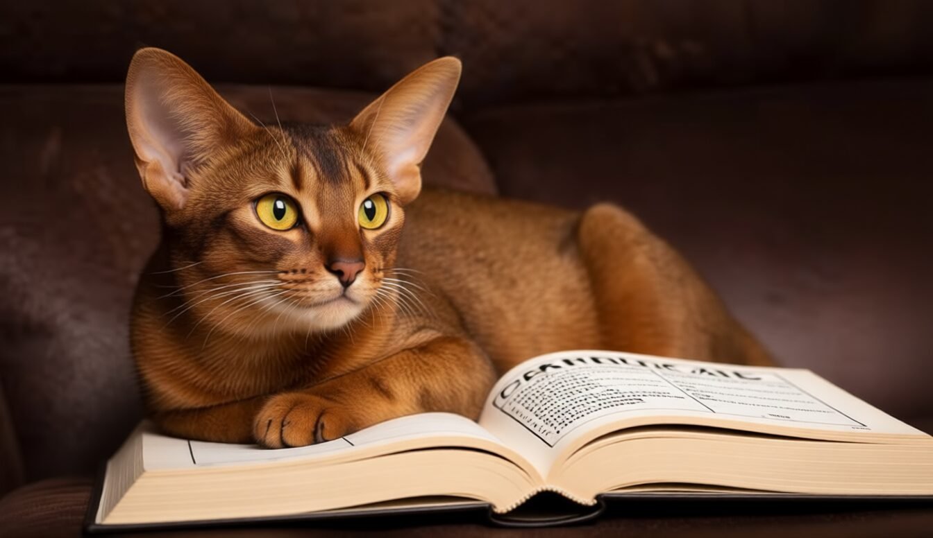 A scholarly guide to Abyssinian cat physical characteristics, grooming, diet, and health requirements.